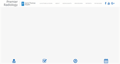 Desktop Screenshot of premierradiology.com